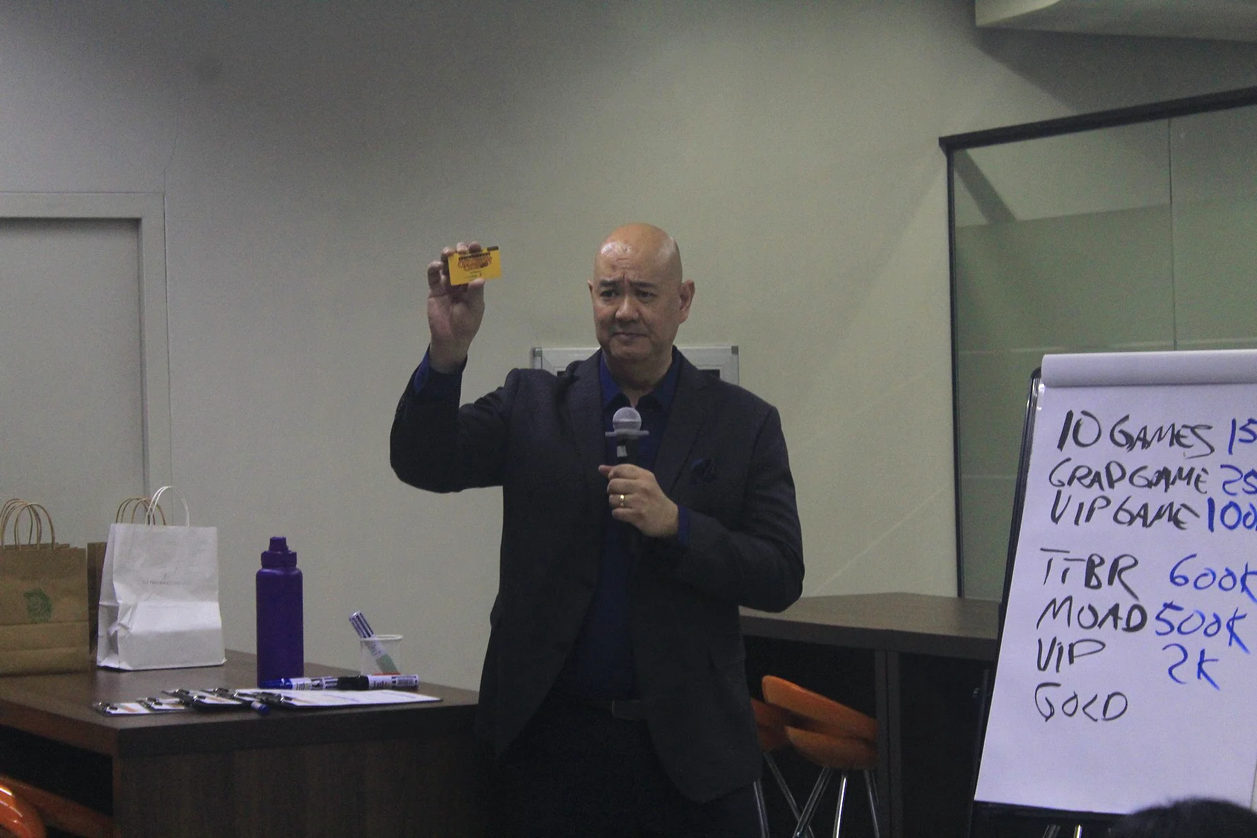 Ron Salvador facilitating The Money Table Batch 001